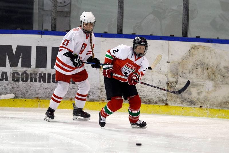 Ice Hockey. Women's U18 Championship. Poland - Hungary. 11.11.2018