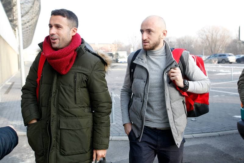 Football. Gornik Zabrze. Press Conference. 22.01.2019