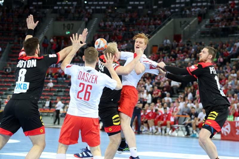 Handball. Men's European Championship Qualifiers. Poland - Germany. 10.04.2019