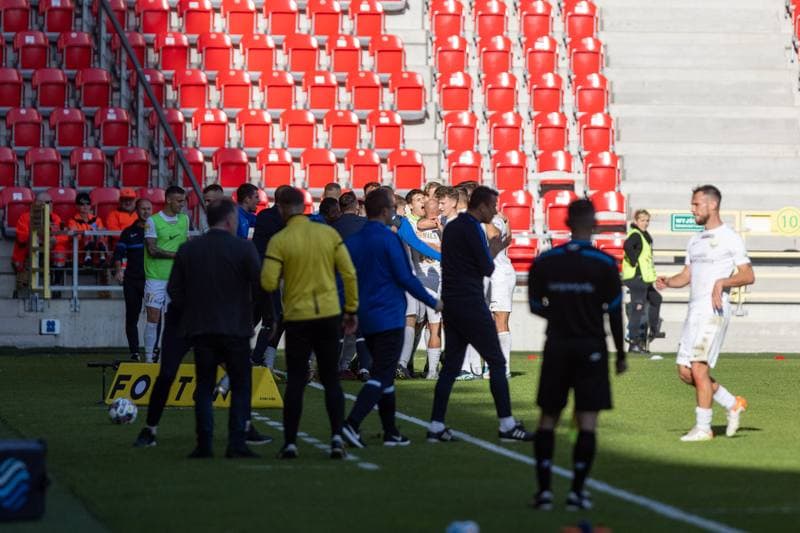 Football. Fortuna I Liga. GKS Tychy - Puszcza Niepolomice. 23.10.2022