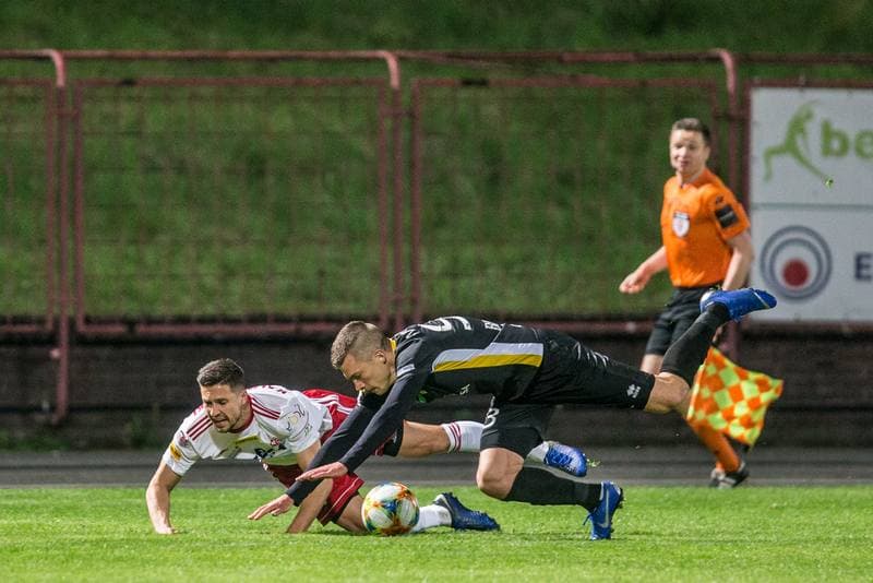 Football. Fortuna I Liga. GKS 1962 Jastrzebie - LKS Lodz. 04.05.2019