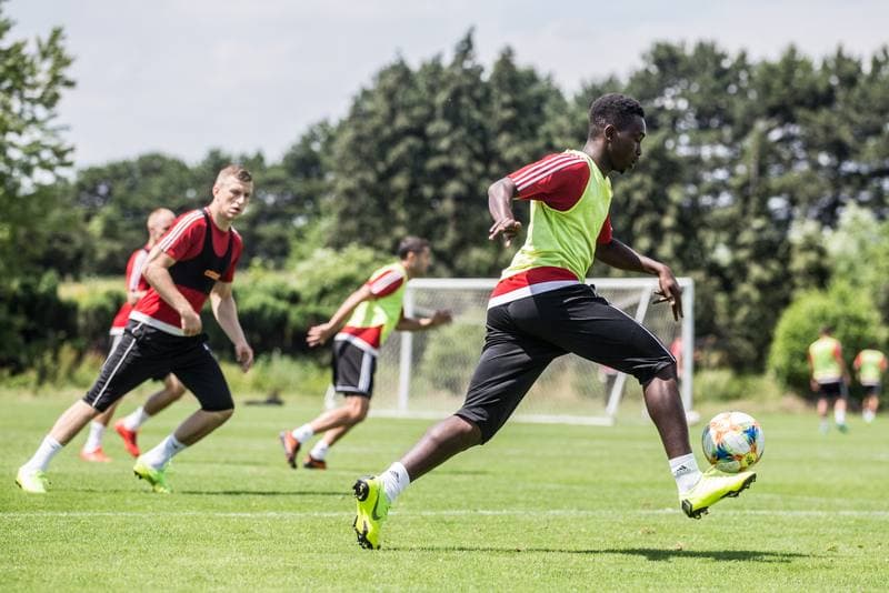 Football. Gornik Zabrze. Training. 18.06.2019