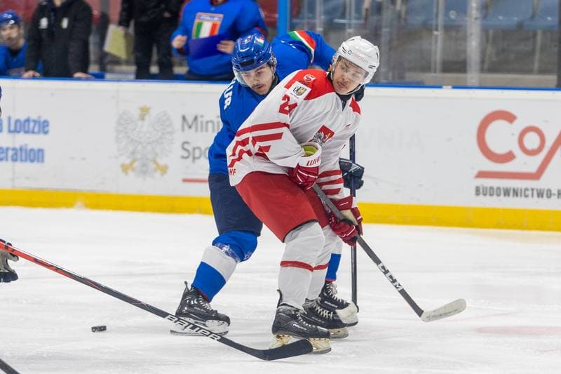 Ice Hockey. U20 World Championship Division 1B. Ukraine - Poland. 16.12.2022