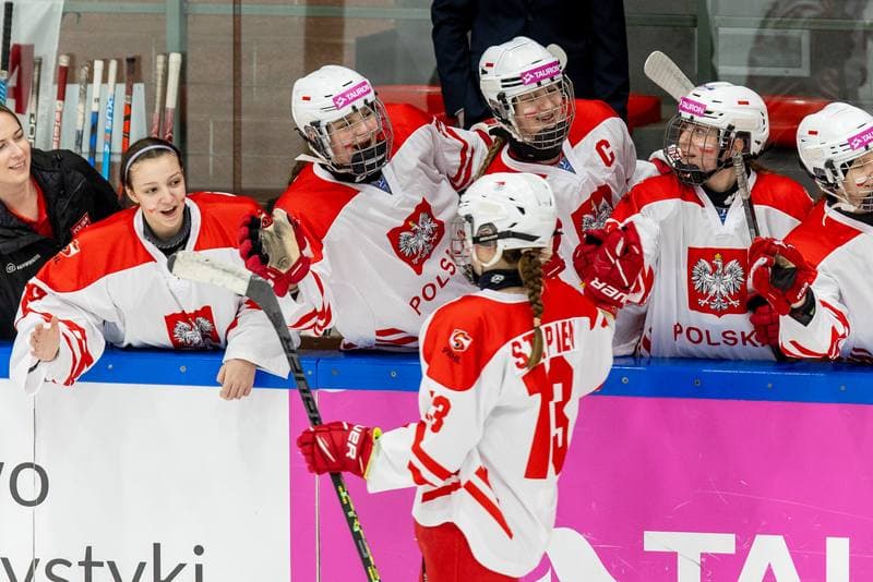 Ice Hockey. Women's U18 World Championship Division 1B. Poland - Spain. 13.01.2023