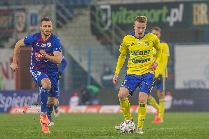 Football. PKO BP Ekstraklasa. Piast Gliwice - Arka Gdynia. 04.03.2020