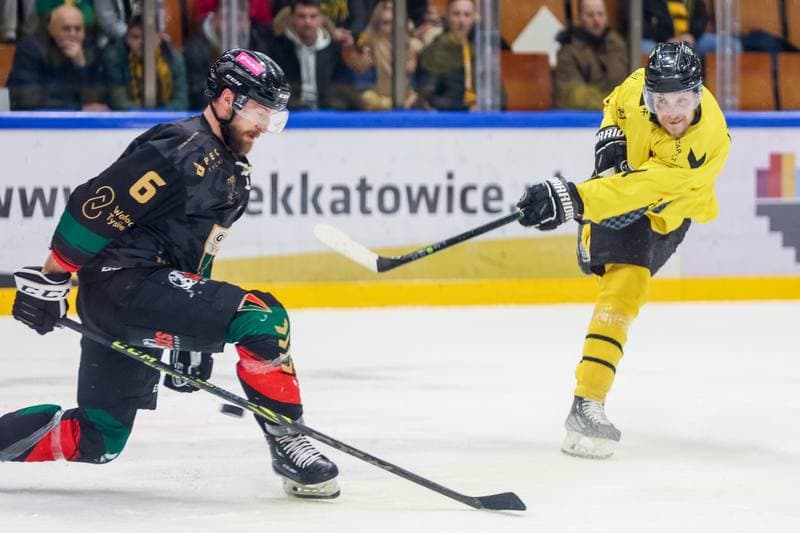 Ice Hockey. Polska Hokej Liga. GKS Katowice - GKS Tychy. 29.03.2023