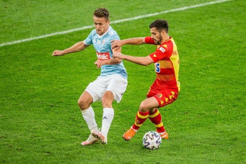 Football. PKO BP Ekstraklasa. Piast Gliwice - Jagiellonia Bialystok. 21.09.2020