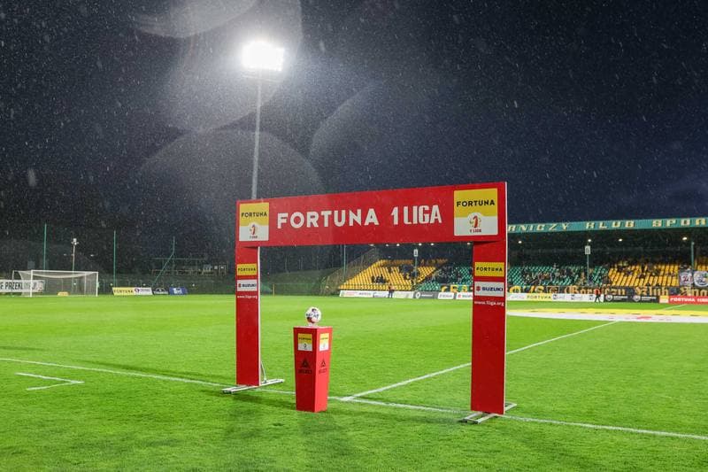 Football. Fortuna I Liga. GKS Katowice - Gornik Leczna. 15.04.2023
