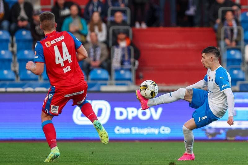 Football. Fortuna:Liga. Banik Ostrava - Viktoria Plzen. 16.04.2023