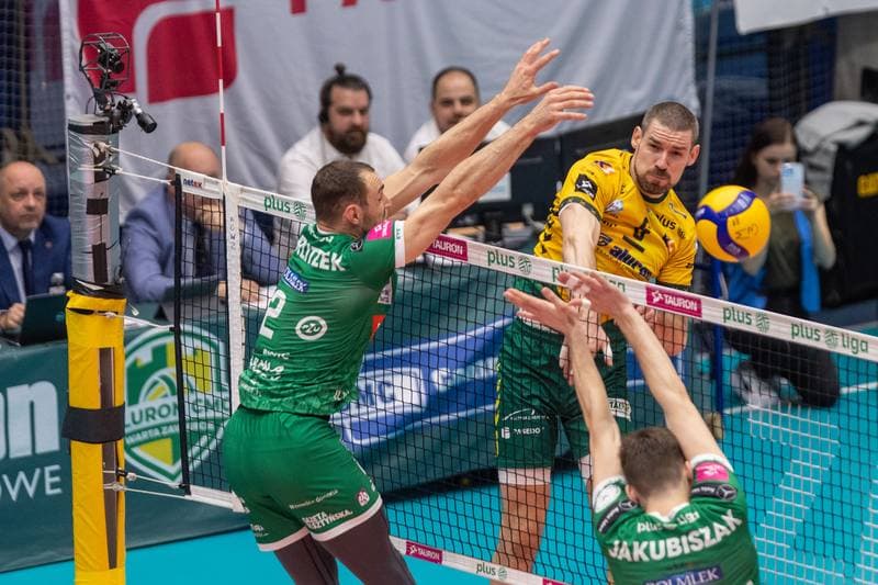 Volleyball. PlusLiga. Aluron CMC Warta Zawiercie - Indykpol AZS Olsztyn. 19.04.2023