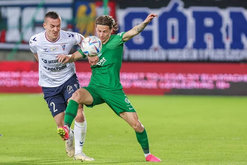 Football. PKO BP Ekstraklasa. Gornik Zabrze - Warta Poznan. 05.05.2023