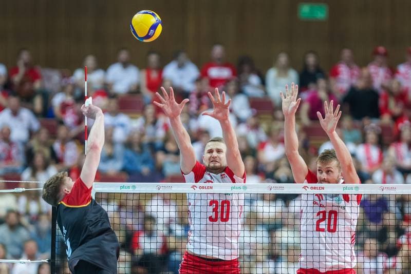 Volleyball. Friendly Match. Poland - Germany. 25.05.2023