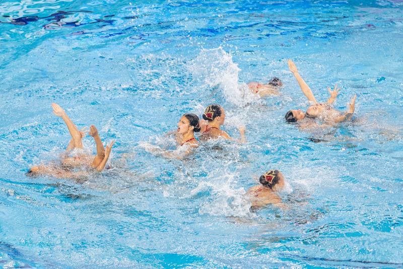 Artistic Swimming. European Games. Team Free Routine Combination. 23.06.2023