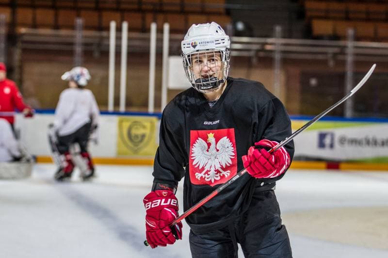Ice Hockey. Poland national team. Training. 04.01.2022