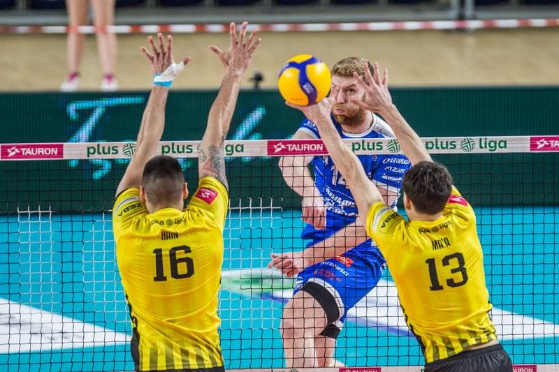 Volleyball. PlusLiga. GKS Katowice - Slepsk Malow Suwalki. 25.02.2022