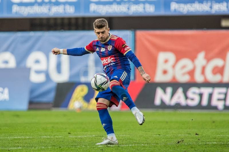 Football. PKO BP Ekstraklasa. Piast Gliwice - Jagiellonia Bialystok. 23.04.2022