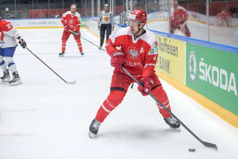 Ice Hockey. World Championship Division 1 Group B. Serbia - Poland. 29.04.2022