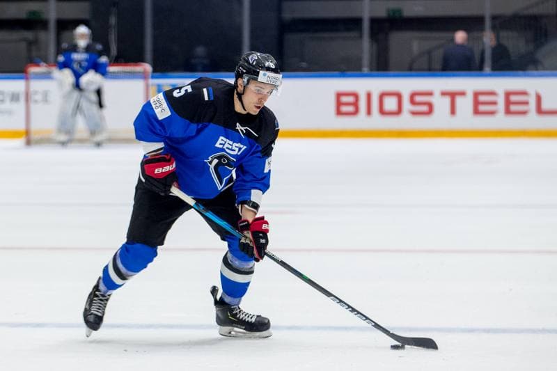Ice Hockey. World Championship Division 1 Group B. Estonia - Serbia. 30.04.2022