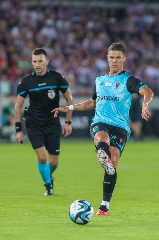 Football. PKO BP Ekstraklasa. Gornik Zabrze - Widzew Lodz. 18.08.2023