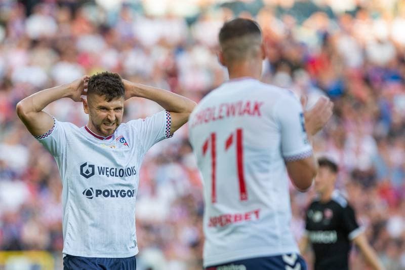 Football. PKO BP Ekstraklasa. Gornik Zabrze - Cracovia Krakow. 18.07.2022