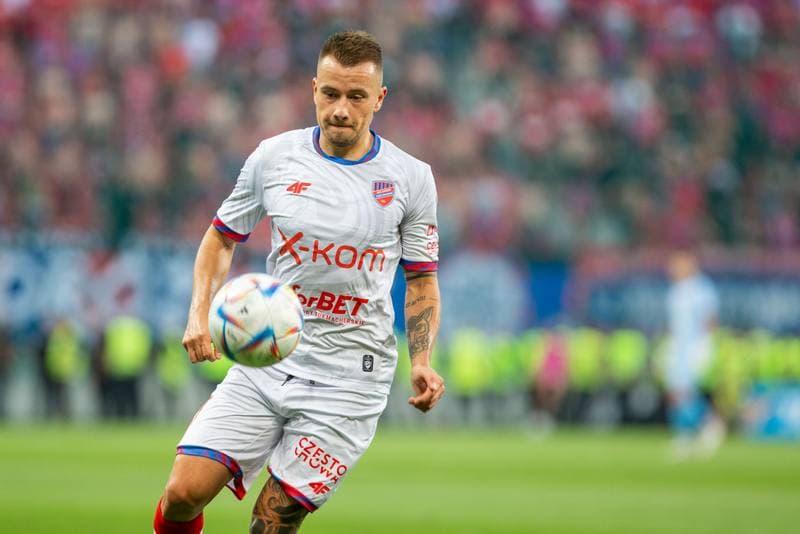 Football. UEFA Conference League. Spartak Trnava - Rakow Czestochowa. 04.08.2022