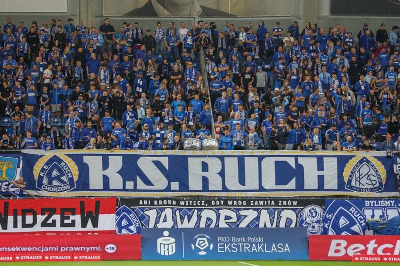 Football. PKO BP Ekstraklasa. Ruch Chorzow - Stal Mielec. 01.09.2023
