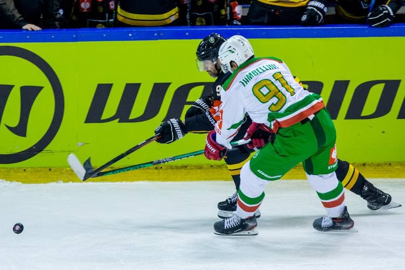 Ice Hockey. Champions Hockey League. GKS Katowice - Rogle BK. 01.09.2022