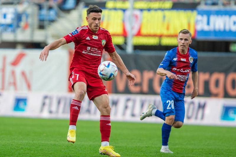 Football. PKO BP Ekstraklasa. Piast Gliwice - Miedz Legnica. 05.09.2022