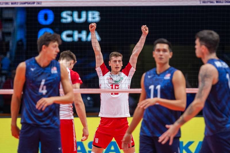Volleyball. FIVB Men's World Championship. Poland - USA. 08.09.2022