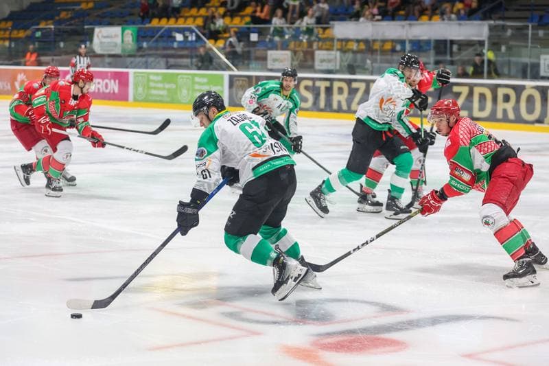Ice Hockey. Tauron Hokej Liga. JKH GKS Jastrzebie - Zaglebie Sosnowiec. 15.09.2023