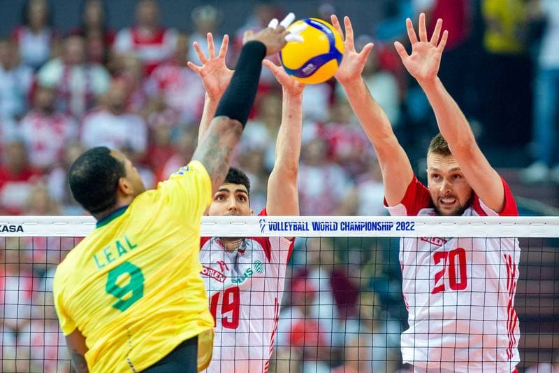 Volleyball. FIVB Men's World Championship. Poland - Brazil. 10.09.2022