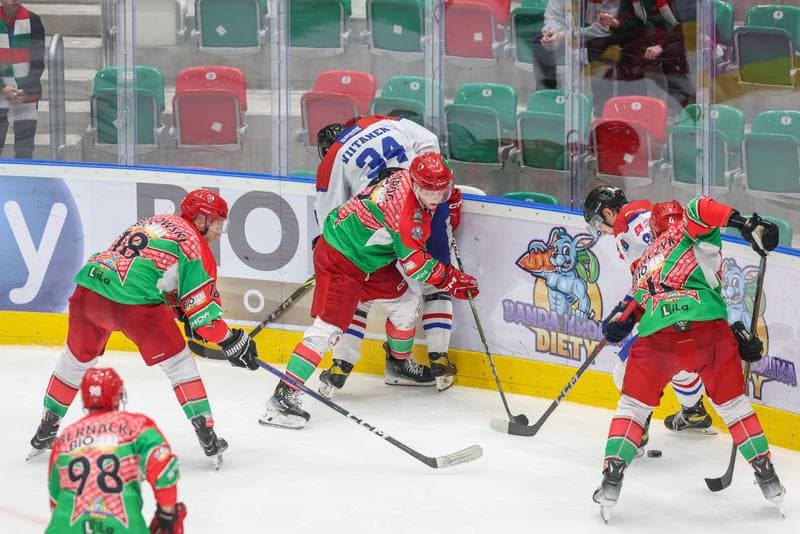 Ice Hockey. Tauron Hokej Liga. Zaglebie Sosnowiec - Marma Ciarko STS Sanok. 17.09.2023