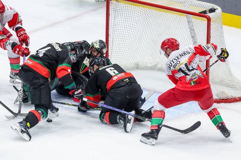 Ice Hockey. Tauron Hokej Liga. Zaglebie Sosnowiec - GKS Tychy. 06.10.2023