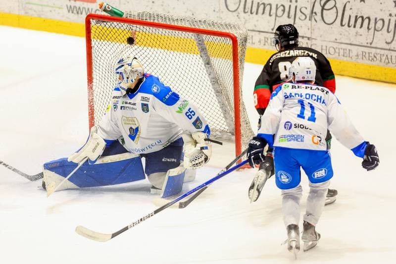 Ice Hockey. Tauron Hokej Liga. Re-Plast Unia Oswiecim - GKS Tychy. 20.10.2023