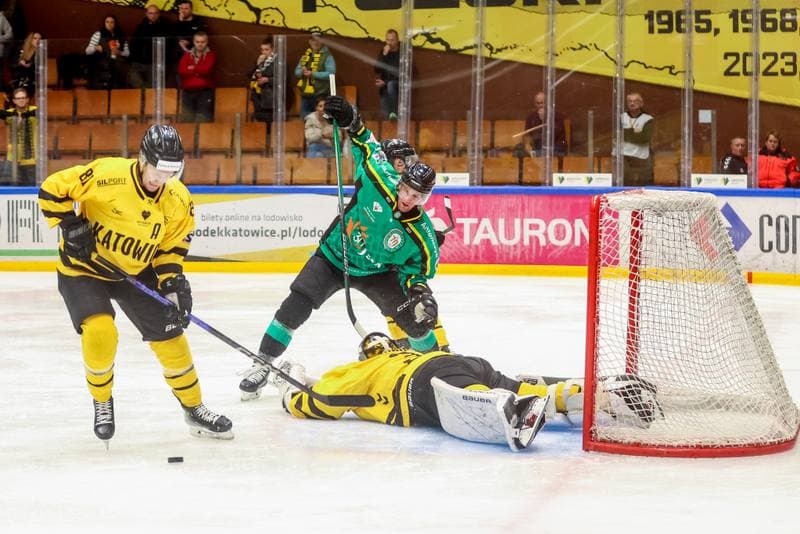 Ice Hockey. Tauron Hokej Liga. GKS Katowice - JKH GKS Jastrzebie. 22.10.2023