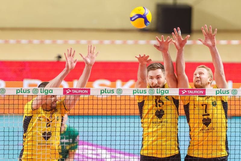 Volleyball. PlusLiga. GKS Katowice - Trefl Gdansk. 22.10.2023