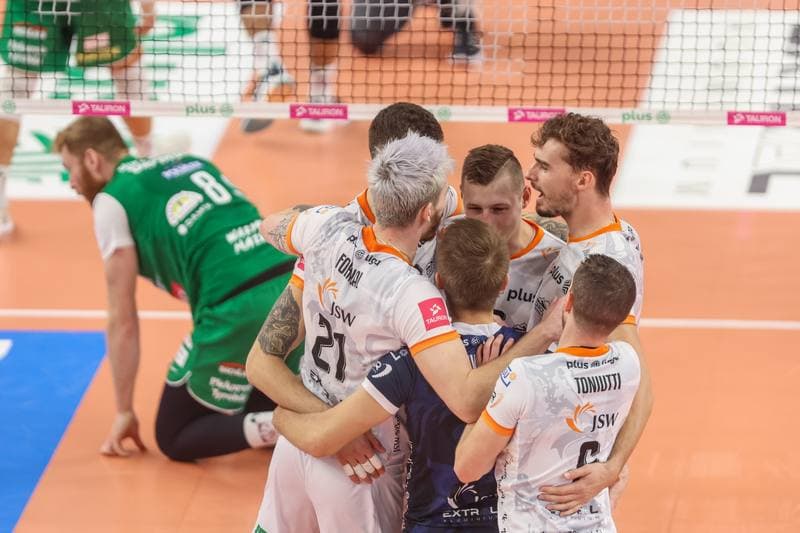 Volleyball. PlusLiga. Jastrzebski Wegiel - Indykpol AZS Olsztyn. 24.10.2023