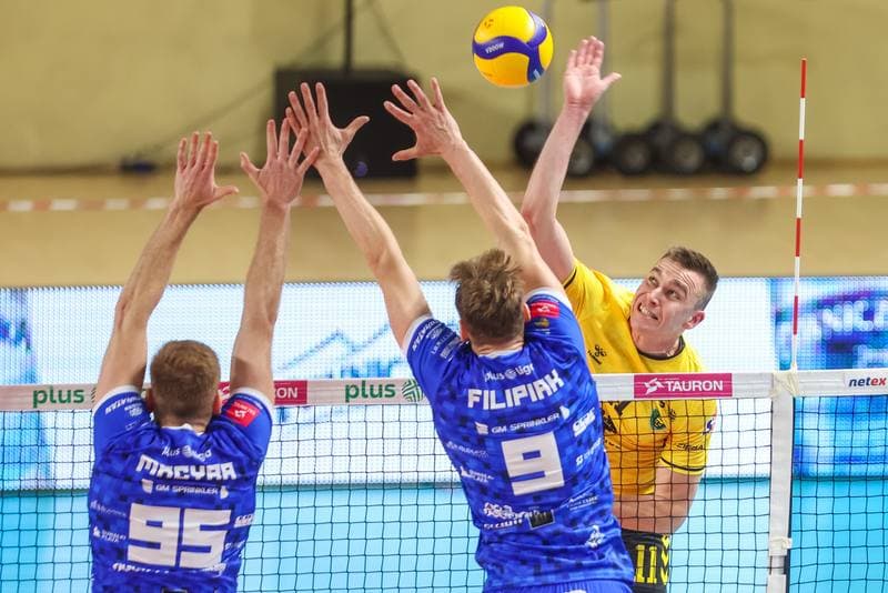 Volleyball. PlusLiga. GKS Katowice - Slepsk Malow Suwalki. 30.10.2023