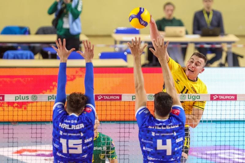 Volleyball. PlusLiga. GKS Katowice - Slepsk Malow Suwalki. 30.10.2023
