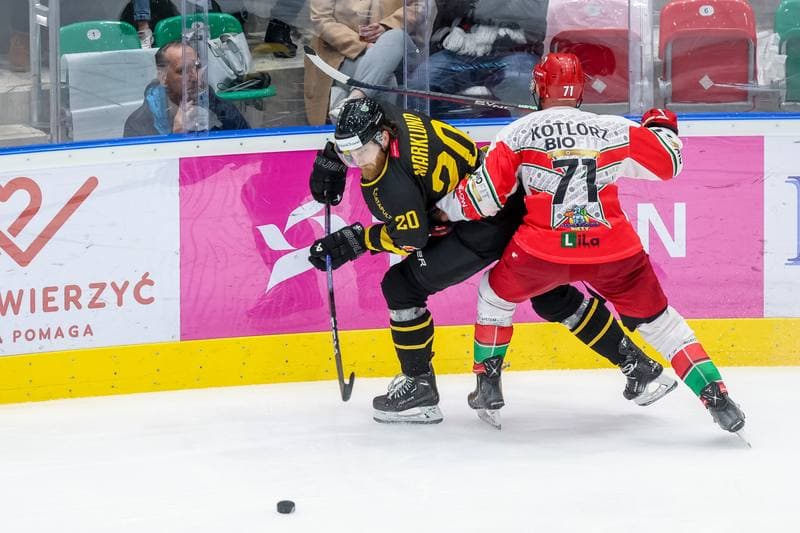 Ice Hockey. Tauron Hokej Liga. Zaglebie Sosnowiec - GKS Katowice. 03.11.2023
