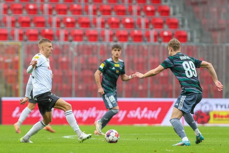 Football. Fortuna I Liga. GKS Tychy - Lechia Gdansk. 05.11.2023