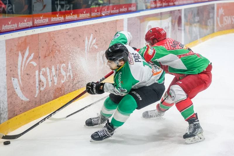Ice Hockey. Tauron Hokej Liga. JKH GKS Jastrzebie - Zaglebie Sosnowiec. 24.11.2023