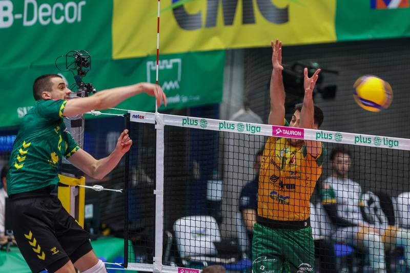 Volleyball. PlusLiga. Aluron CMC Warta Zawiercie - GKS Katowice. 05.11.2023
