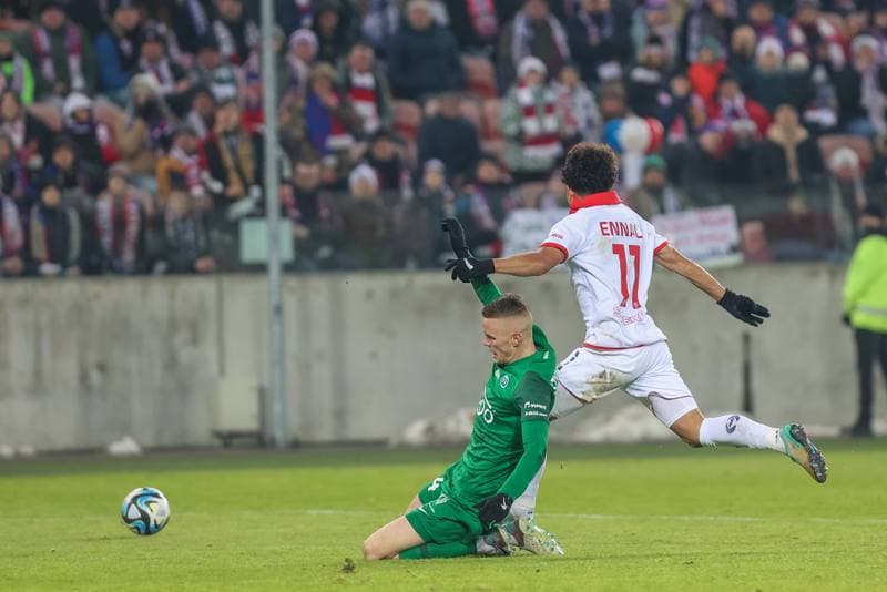 Football. PKO BP Ekstraklasa. Gornik Zabrze - Warta Poznan. 15.12.2023