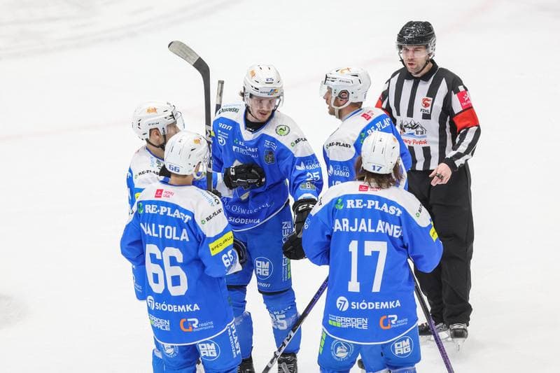 Ice Hockey. Tauron Hokej Liga. Zaglebie Sosnowiec - Re-Plast Unia Oswiecim. 22.12.2023
