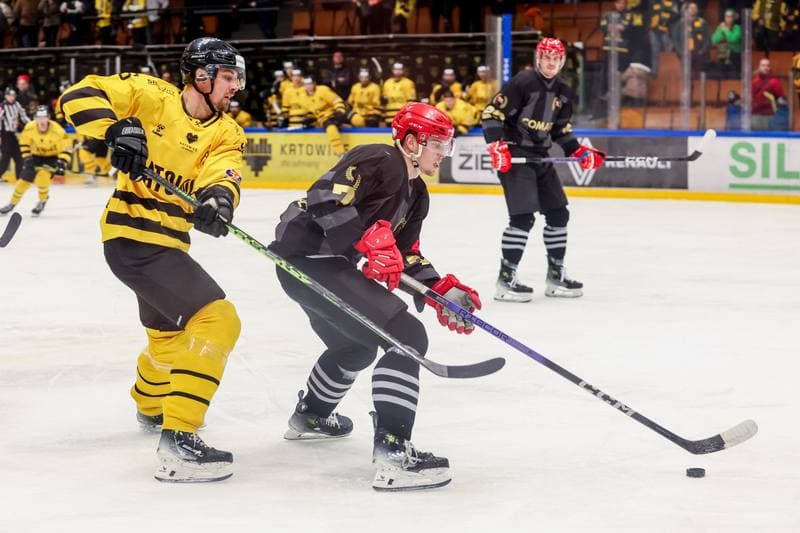 Ice Hockey. Tauron Hokej Liga. GKS Katowice - Comarch Cracovia. 26.11.2023