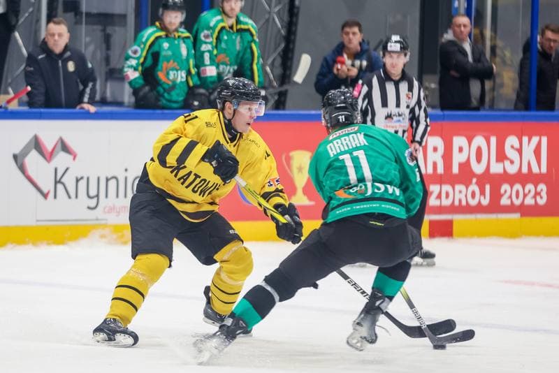 Ice Hockey. Polish Cup. GKS Katowice - JKH GKS Jastrzebie. 28.12.2023
