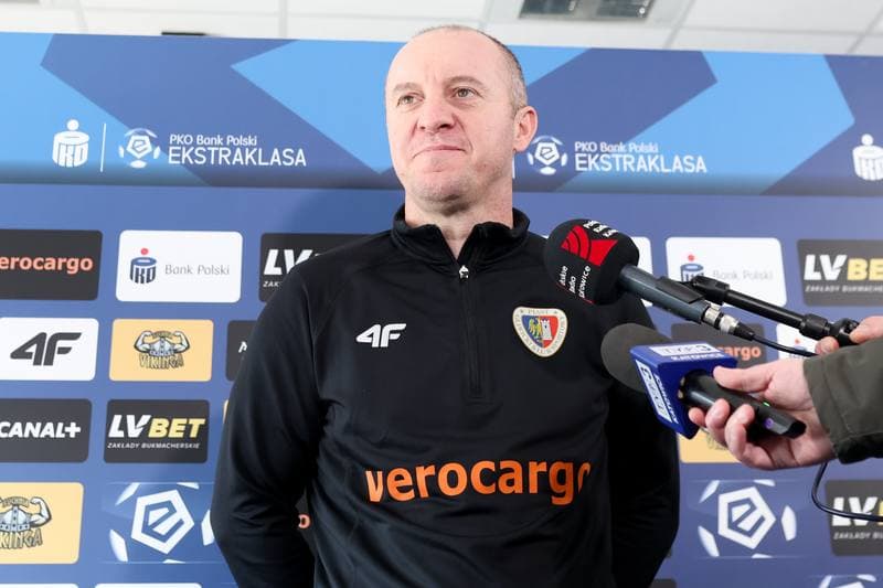 Football. Piast Gliwice. Press Conference. 09.01.2024