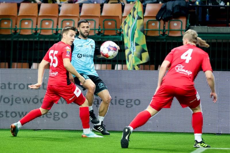 Football. Spodek Super Cup. GKS Katowice - ROW Rybnik. 14.01.2024
