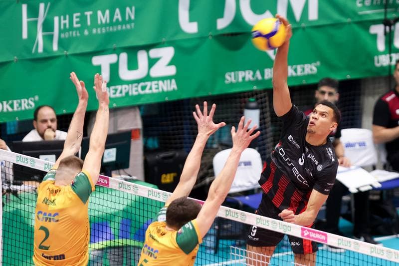 Volleyball. PlusLiga. Aluron CMC Warta Zawiercie - Asseco Resovia Rzeszow. 25.01.2024
